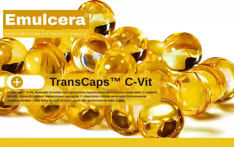 TransCaps™ C-Vit Nedir? Kapsülasyonlu C Vitamini ile Yeni Nesil Kozmetik Formülasyon