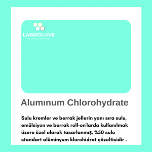 Alumınum Chlorohydrate